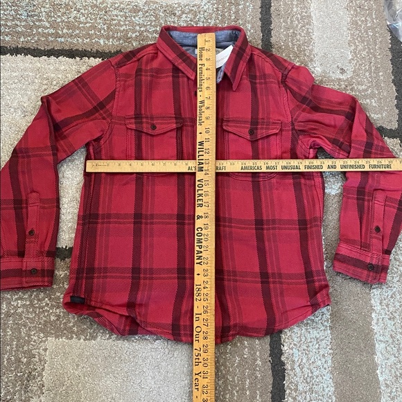 New Outerknown blanket shirt check Plaid Shirt 100% organic cotton size M L XL - Picture 9 of 14